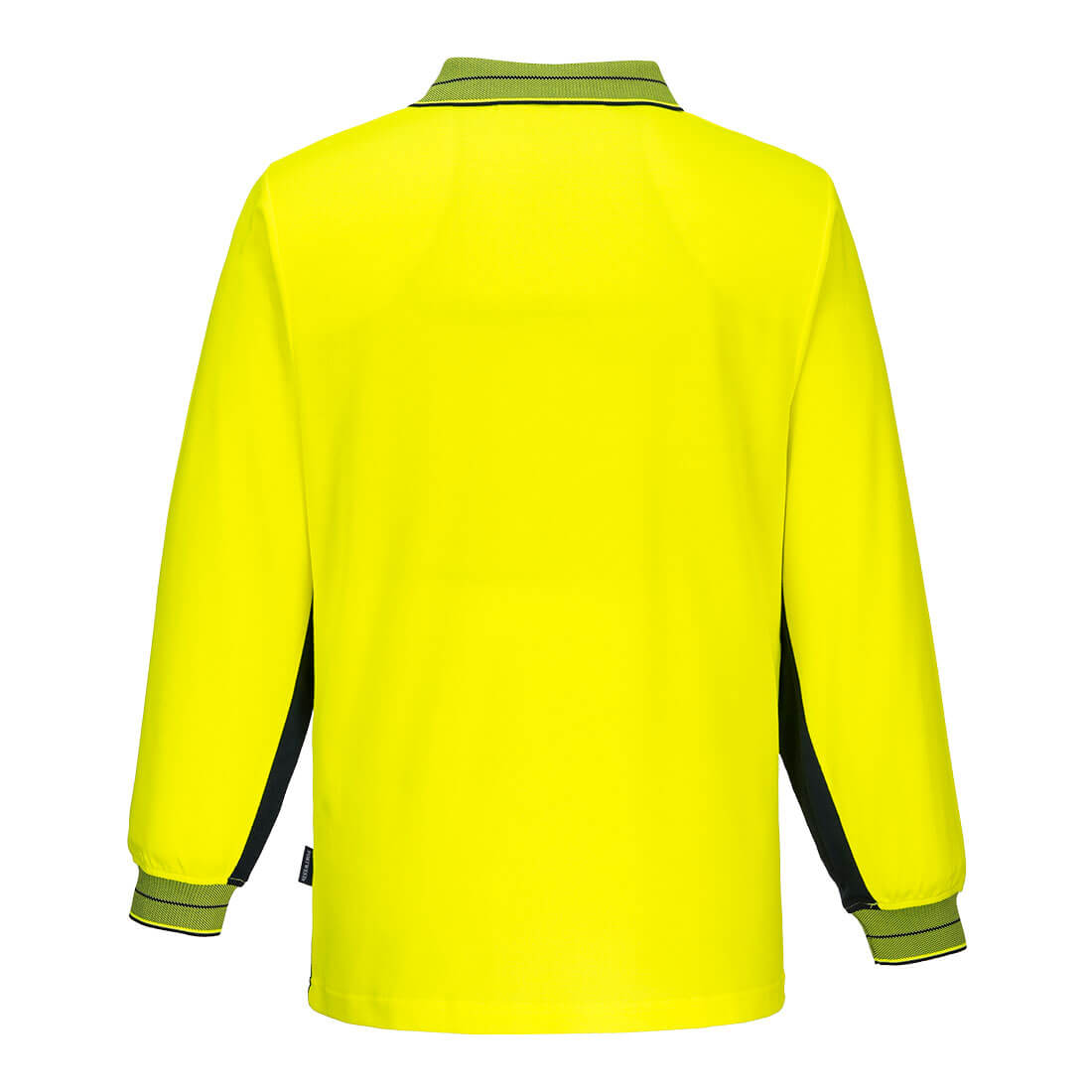 Hi-Vis Cotton Comfort Contrast Class D Polo Shirt L/S - view 2