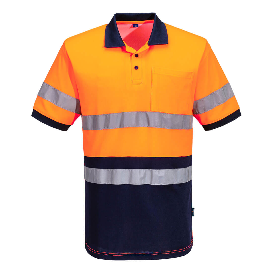 Hi-Vis Contrast Polo Shirt - view 1