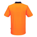 Hi-Vis Cotton Comfort Contrast Class D Polo Shirt S/S - view 2