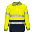 Hi-Vis Long Sleeve Polo Shirt - view 1