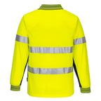 Hi-Vis Long Sleeve Polo Shirt - view 2