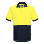 Hi Vis Class D Contrast Polo Shirt S/S - view 3