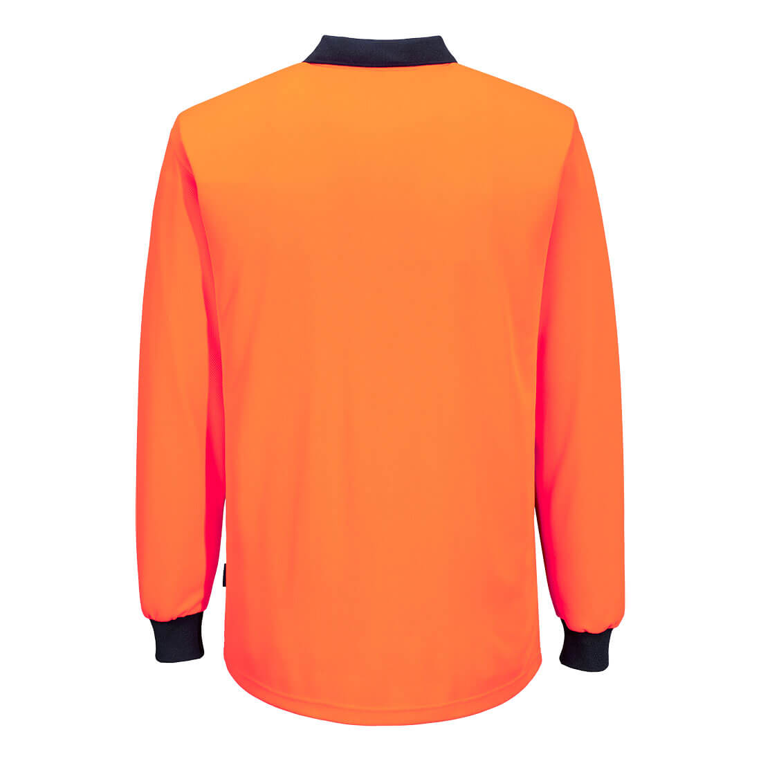 Hi-Vis Contrast Class D Polo Shirt L/S - view 2