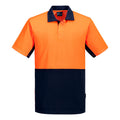 Hi-Vis Contrast Class D Polo Shirt S/S - view 1
