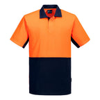Hi-Vis Contrast Class D Polo Shirt S/S - view 1