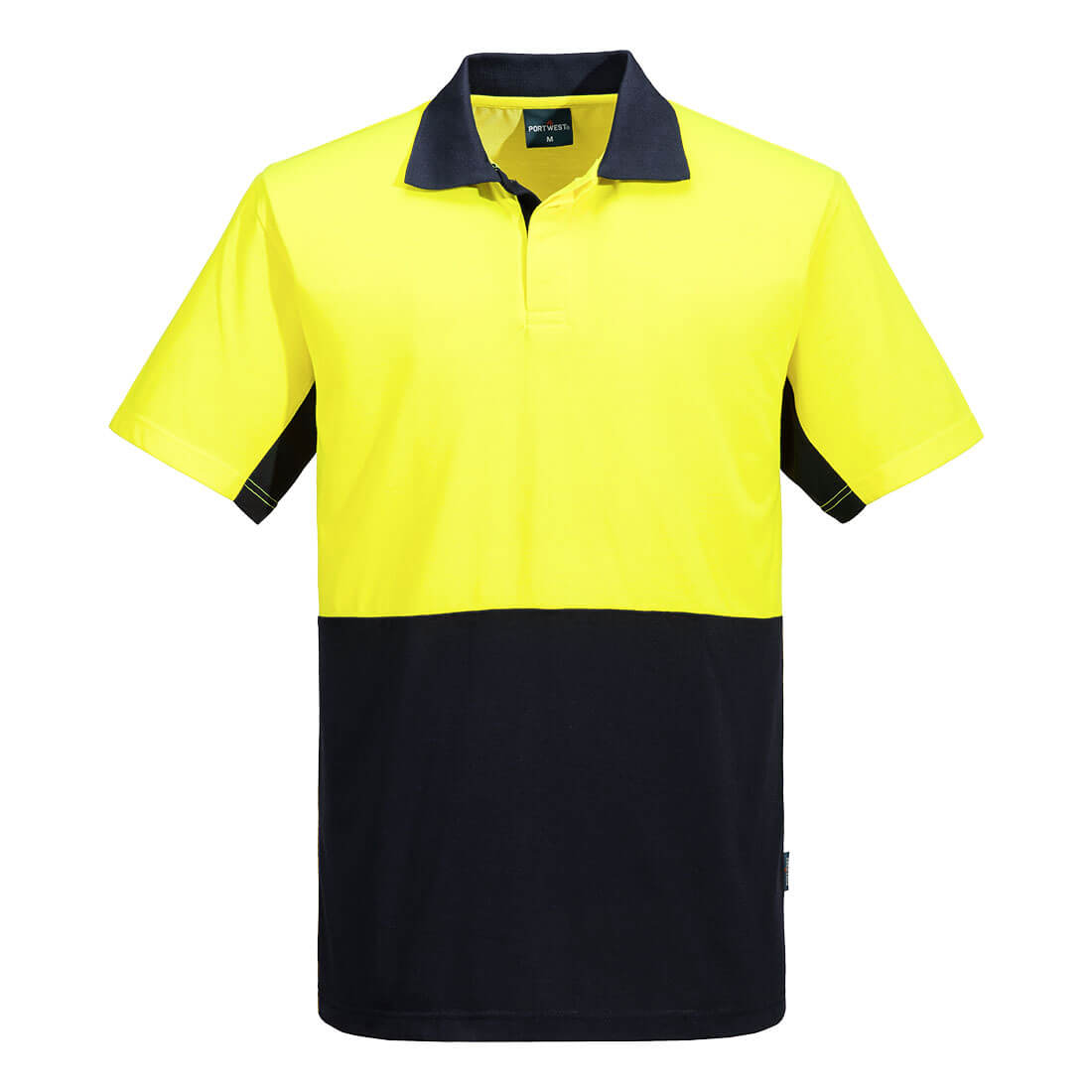 Hi-Vis Contrast Class D Polo Shirt S/S - view 3