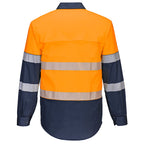 Hi-Vis Stretch Contrast Shirt L/S - view 2