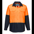 Canberra Hi-Vis Lightweight Contrast Class D Shirt L/S - view 1