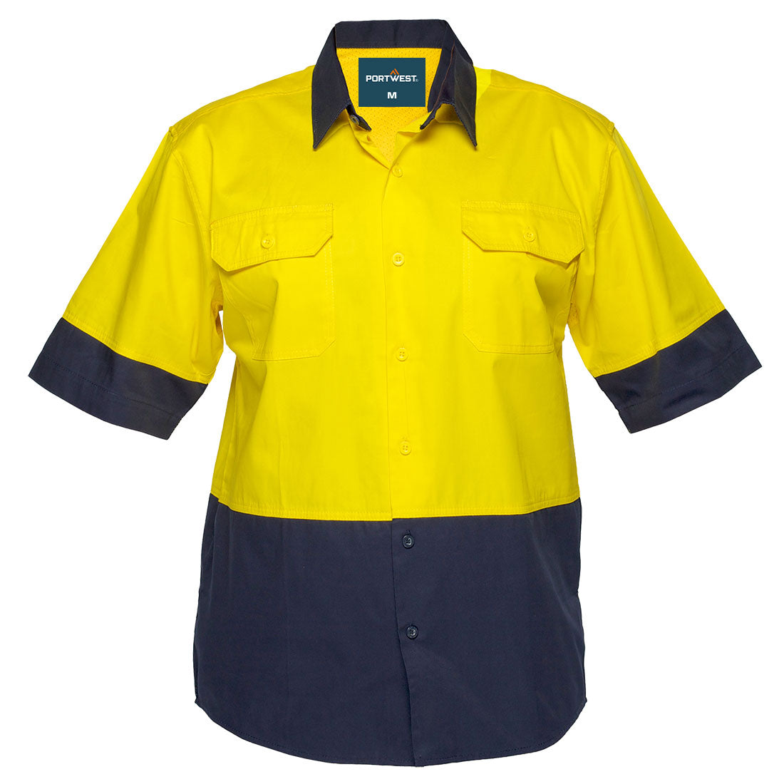 Canberra Hi-Vis Lightweight Contrast Class D Shirt S/S - view 3