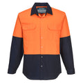 Canberra Hi-Vis Contrast Class D Shirt L/S - view 1
