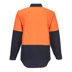 Canberra Hi-Vis Contrast Class D Shirt L/S - view 2