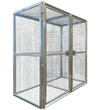 210.00 x 105.00 x 35.00 cm Modular Storage Cage | East West Engineering