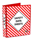 4 Ring Safety Data Sheet Binder | Chemical Storage | Uniform Safety Signs