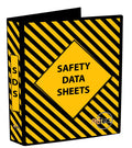 4 Ring SDS Binder | Chemical Storage Areas | Uniform Safety Signs