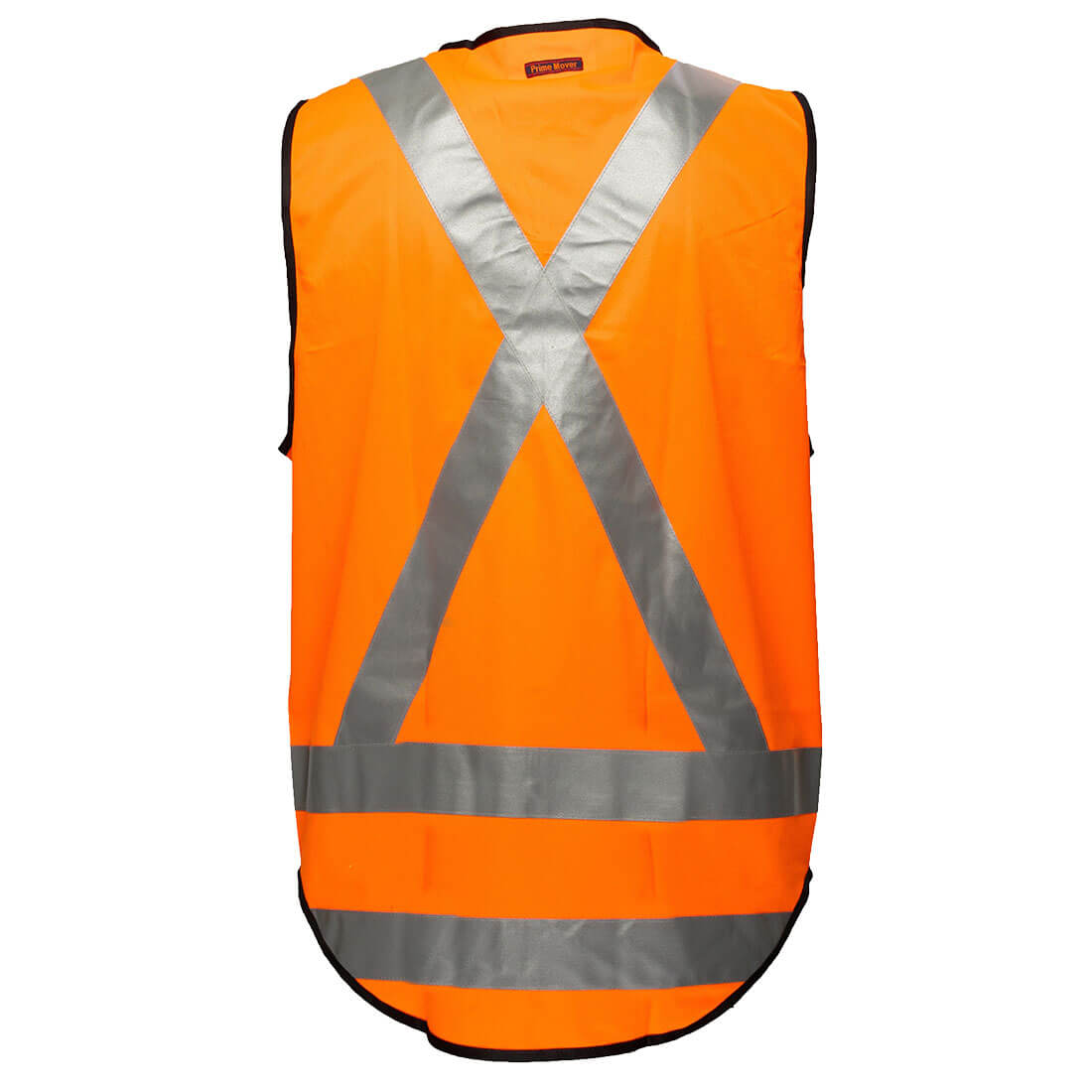 Hi-Vis X Back Zipped Vest - view 2