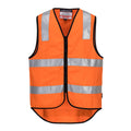 Hi-Vis Cotton Zipped Vest - view 1