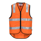 Hi-Vis Cotton Zipped Vest - view 1