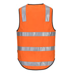 Hi-Vis Cotton Zipped Vest - view 2