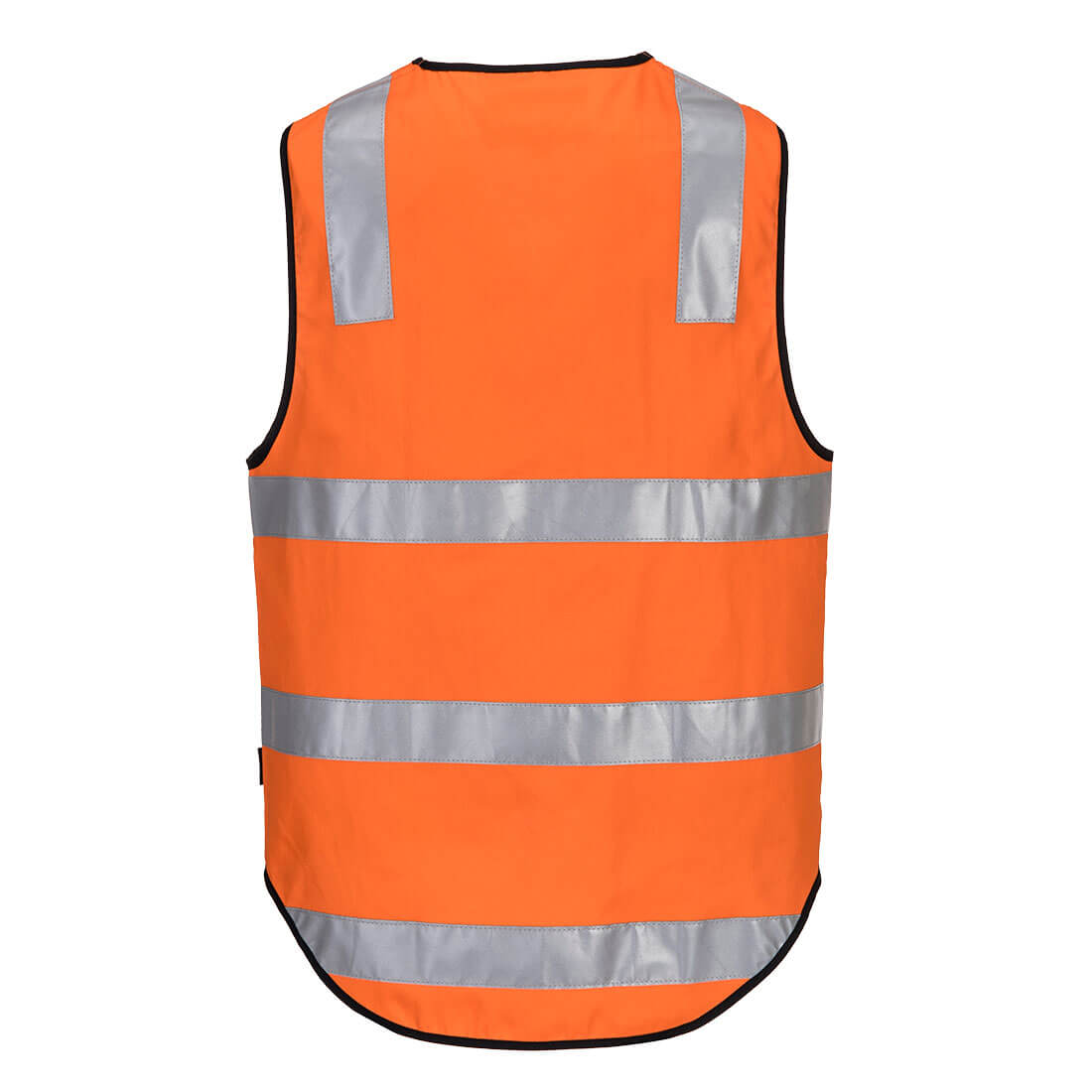 Hi-Vis Cotton Zipped Vest - view 2