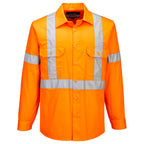 Hi-Vis Lightweight X Back Shirt Long Sleeve - view 1