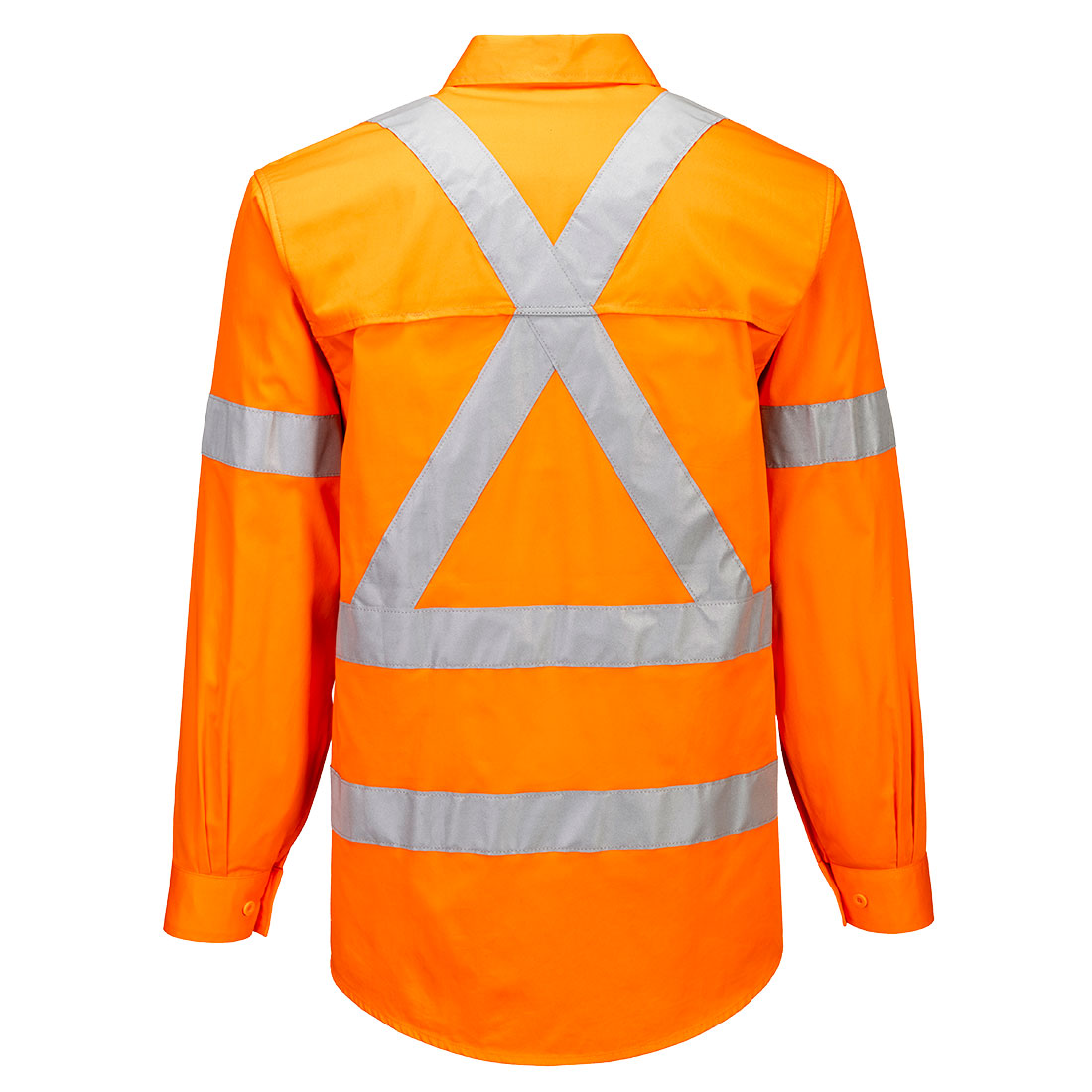 Hi-Vis Lightweight X Back Shirt Long Sleeve - view 2