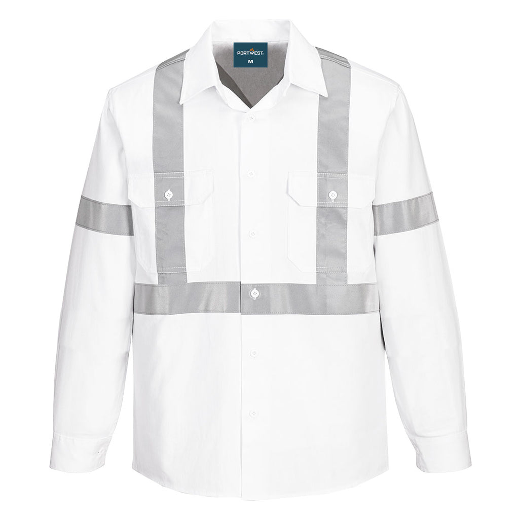 Hi-Vis X Back Class N Shirt L/S - view 1