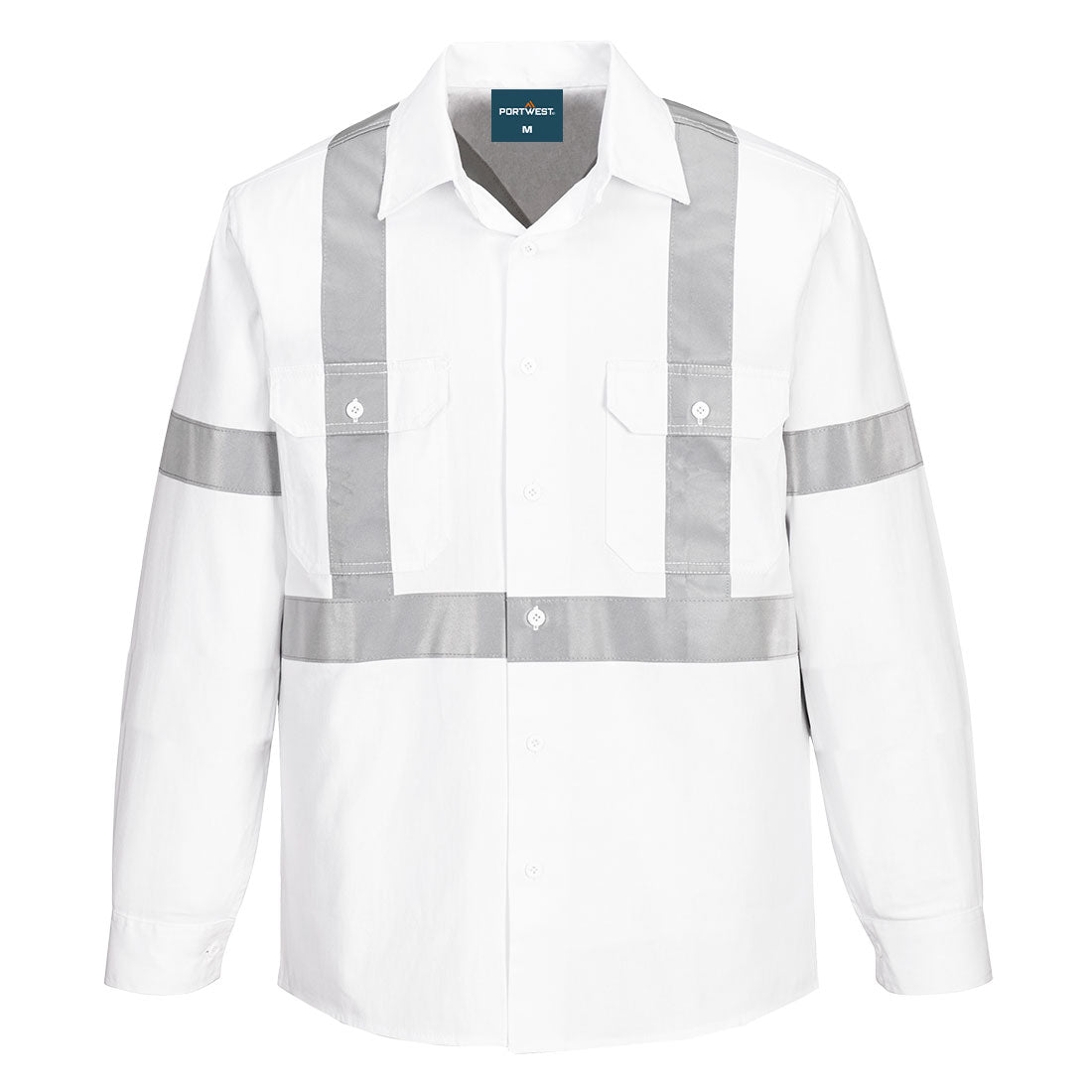 Hi-Vis X Back Class N Shirt L/S - view 1