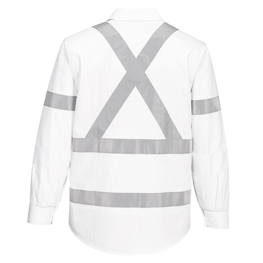 Hi-Vis X Back Class N Shirt L/S - view 2