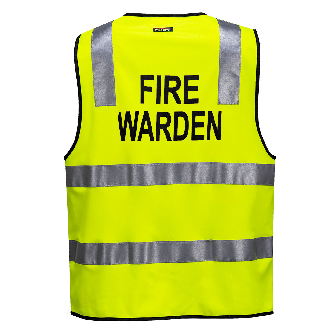 Hi-Vis Zipped Fire Warden Vest - view 3