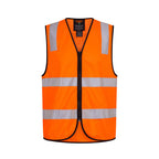 Hi-Vis Zipped Traffic Controller Vest - view 2