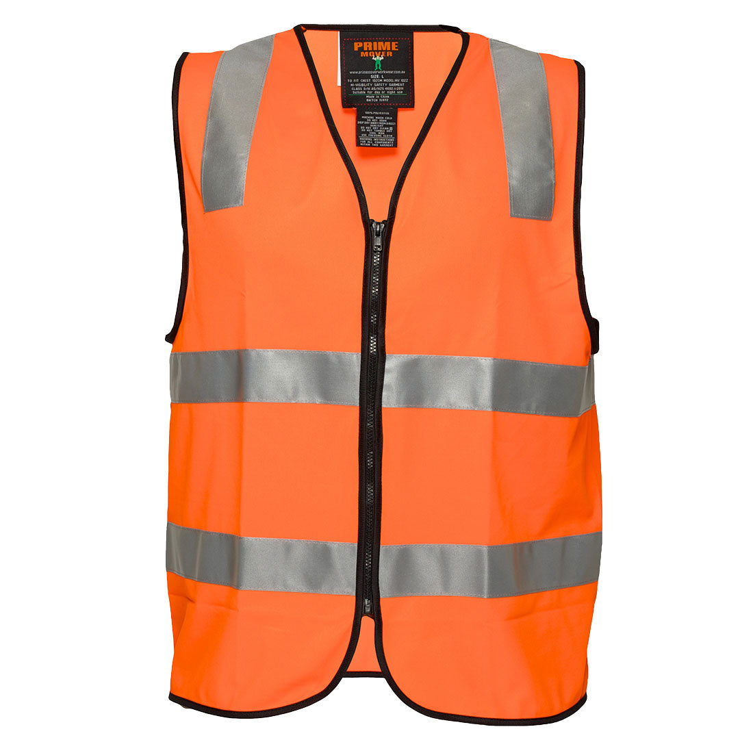 Hi-Vis Zipped Security Vest - view 2