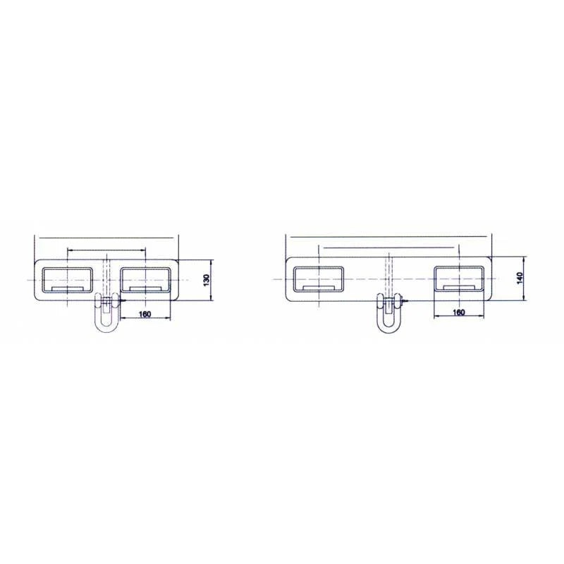 2500kg Fork Hook | Industrial Lifting | Team Systems, view 2