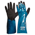 Green and Black Nitrile PU Glove 35cm