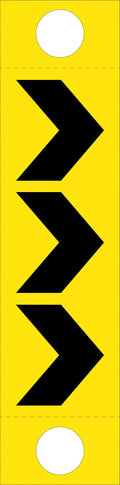 1200x300mm Chevron Right Arrow | Roadworks & Site Traffic | Uniform Safety Signs
