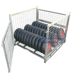 Zinc Plated Cage | Pallet Storage Container for Workshops | East West Engineering, view 4