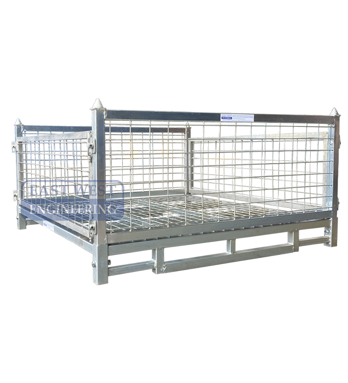 1T Capacity Low Pallet Cage Platform | Warehouse Logistics | East West Engineering