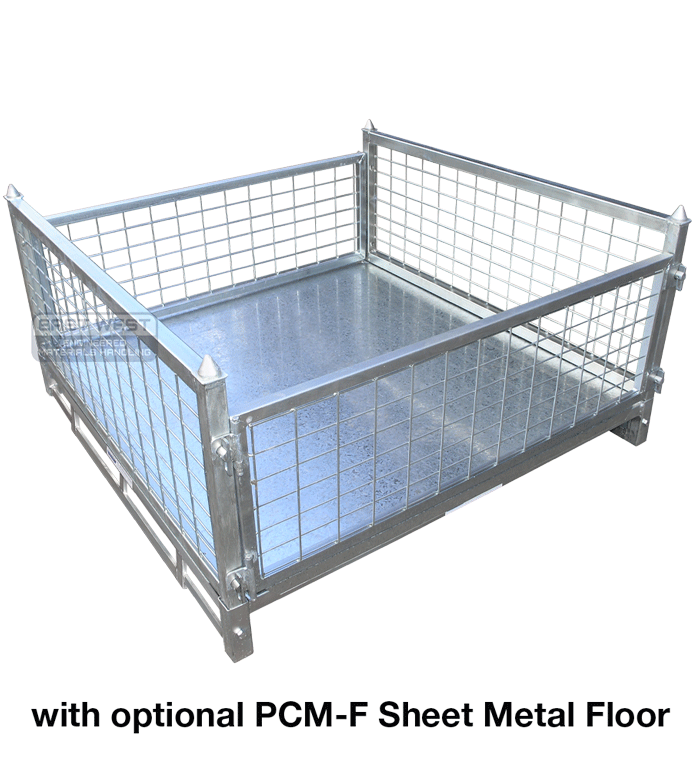 1T Capacity Low Pallet Cage Platform | Warehouse Logistics | East West Engineering, view 4