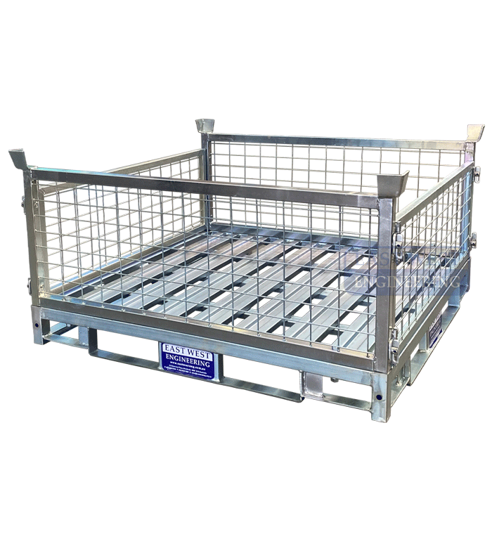 120.00 x 117.00 cm Steel Cage | Warehouse Storage | East West Engineering