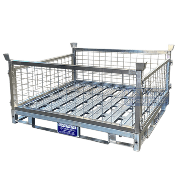 120.00 x 117.00 cm Steel Cage | Warehouse Storage | East West Engineering