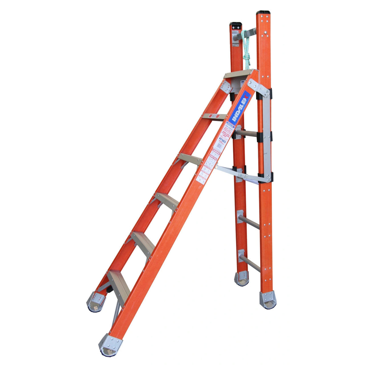 1.8m 150kg Rating Fibreglass Extension Ladder | Indalex
