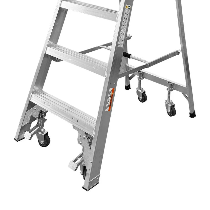 75mm Rubber Wheel Kit | Monstar Pro Platform Ladders | Team Systems