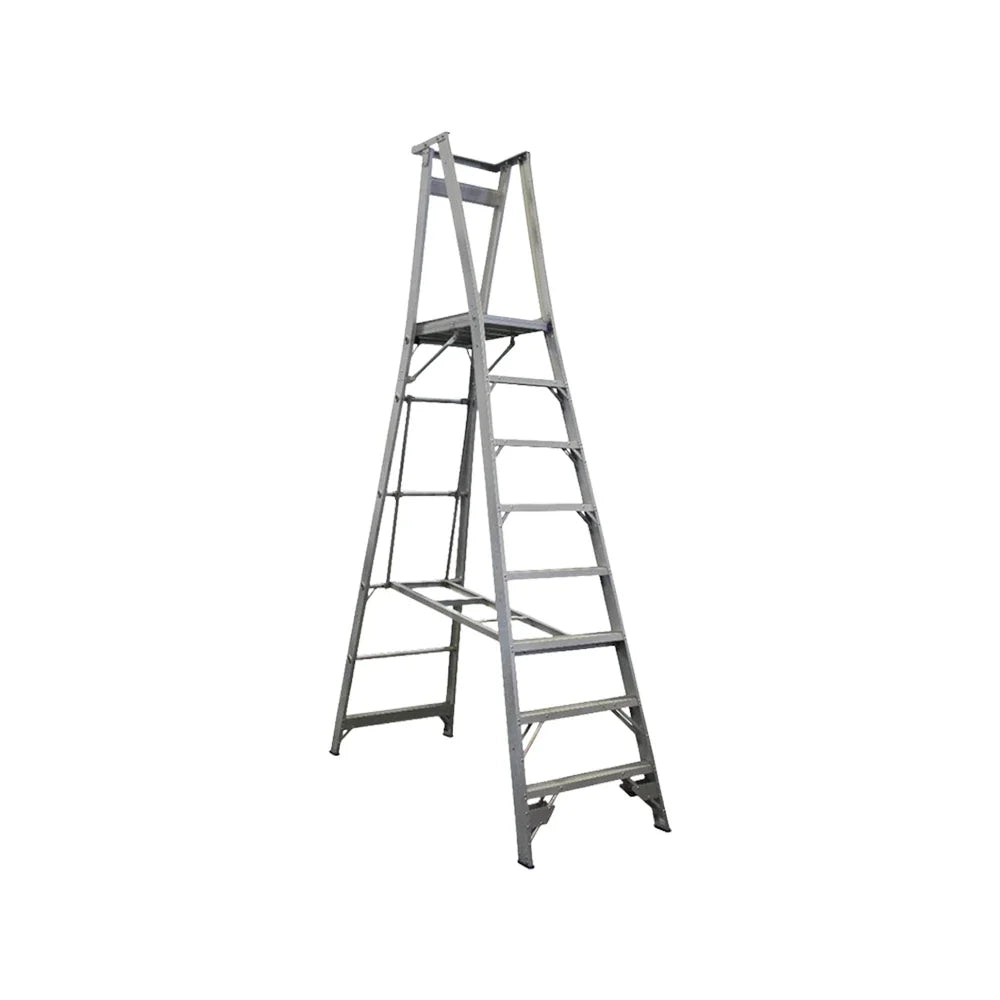 180kg Rated Aluminium Platform Ladder | Warehouse Access | Team Systems, view 8