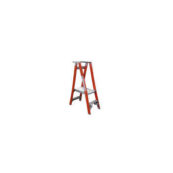 0.6m 180kg Aluminium Platform Ladder | Indalex