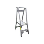 180kg Rated Aluminium Platform Ladder | Industrial Use | Team Systems, view 2