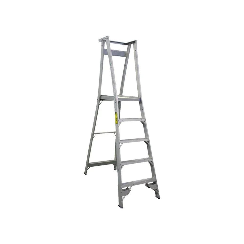 180kg Rated Aluminium Platform Ladder | Industrial Use | Team Systems, view 5