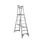 180kg Rated Aluminium Platform Ladder | Industrial Use | Team Systems, view 7