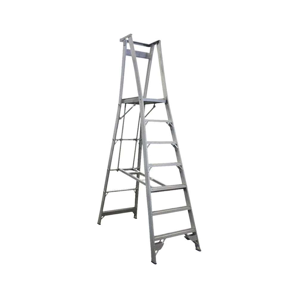 180kg Rated Aluminium Platform Ladder | Industrial Use | Team Systems, view 7