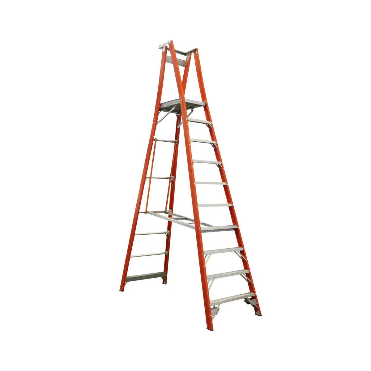 3.0m Fibreglass Platform Ladder | Electrical Work | Indalex