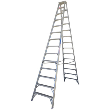 4.3m 150kg Aluminium Step Ladder | Industrial Sites | Indalex