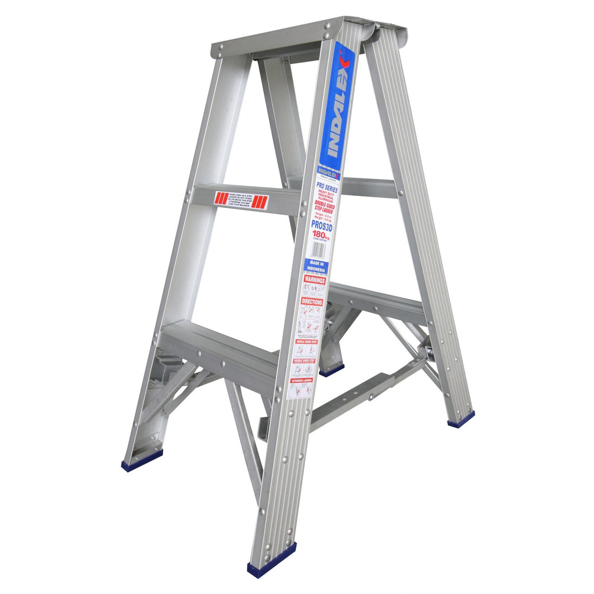 0.9m 180kg Load Rating Double Sided Ladder | Indalex